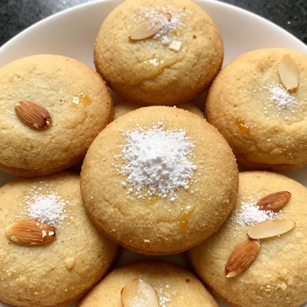 Almond Vanilla Sugar Cookies