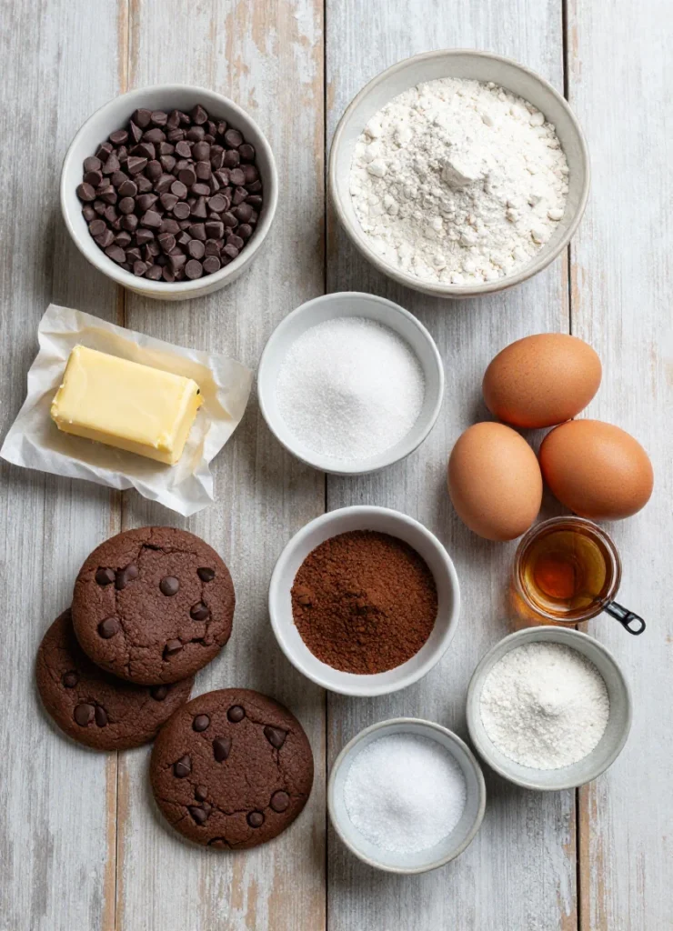 Brownie Chocolate Cookies