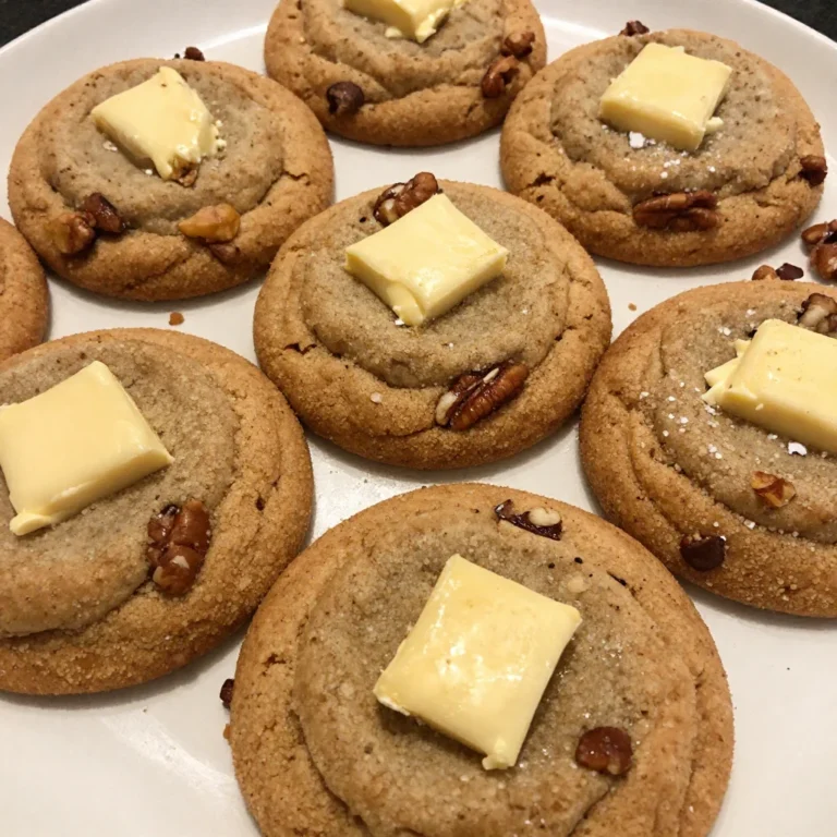 Butter Pecan Cookies