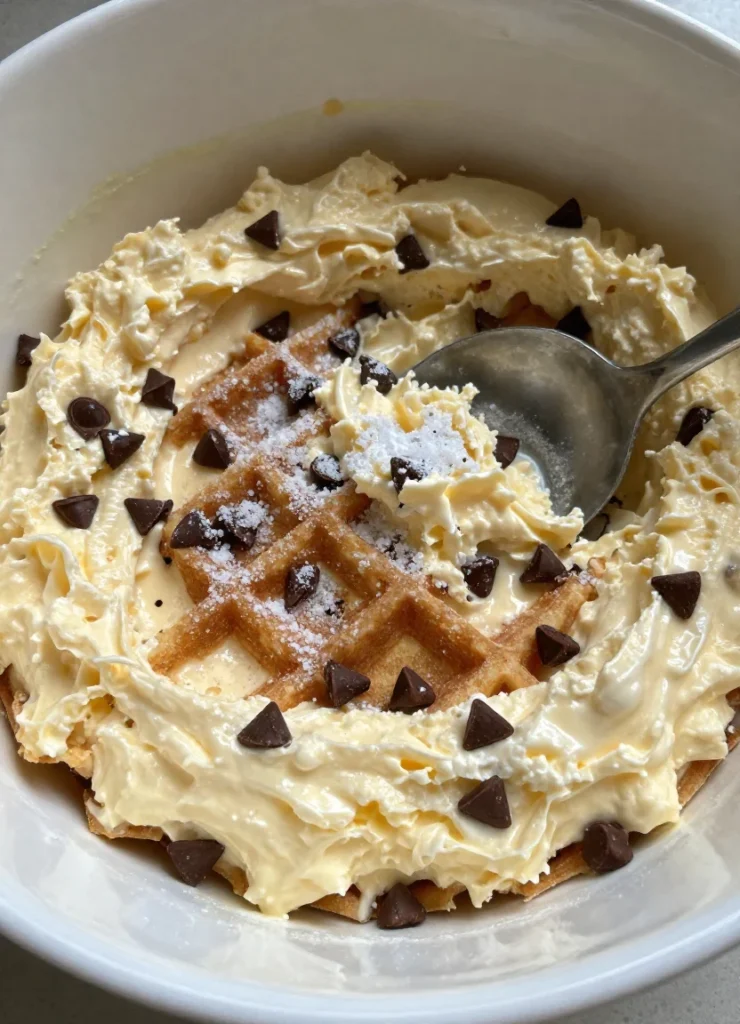 Cheesecake Cookie Croffles