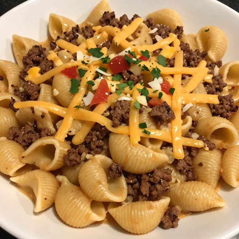 Cheesy Taco Pasta