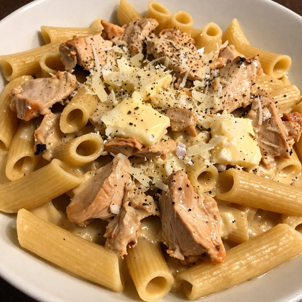 Chicken Alfredo Bake