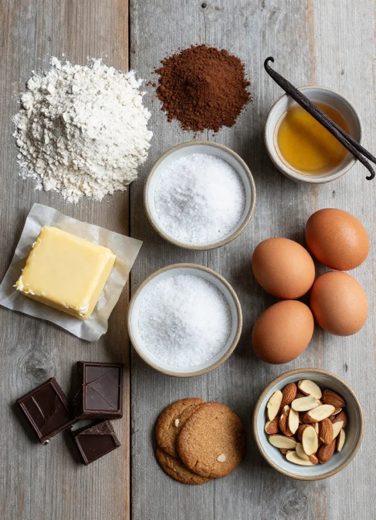 Double Chocolate Almond Cookies