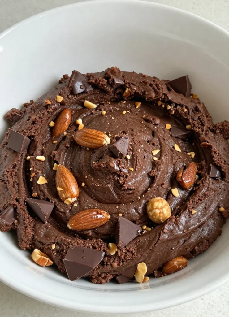 Double Chocolate Almond Cookies