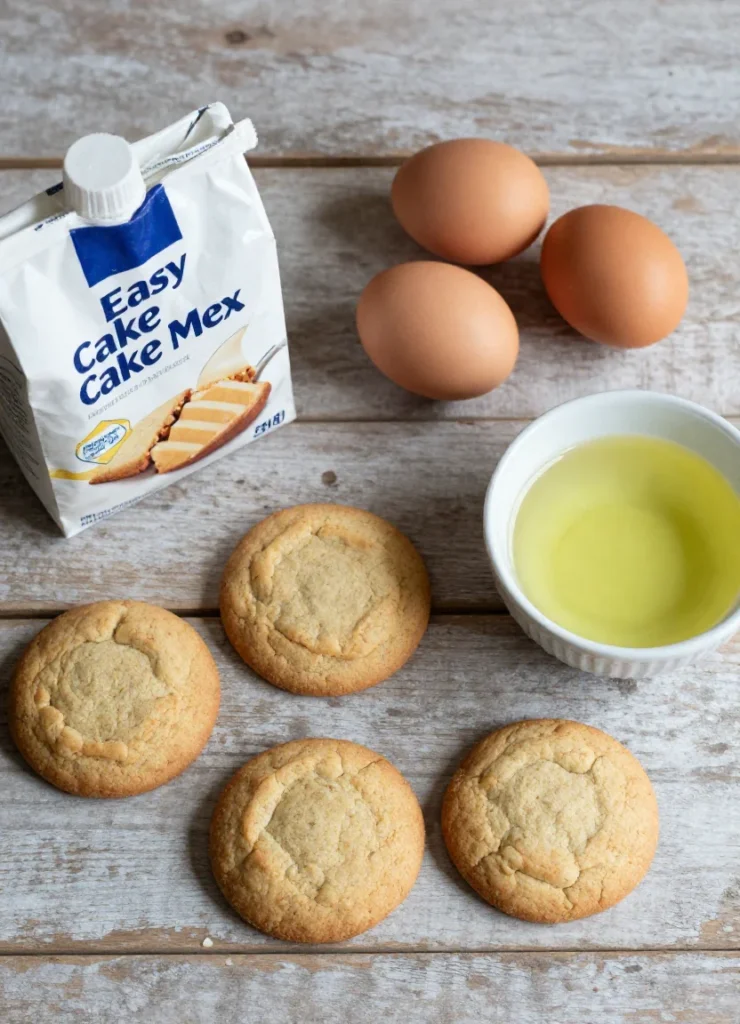 Easy Cake Mix Cookies