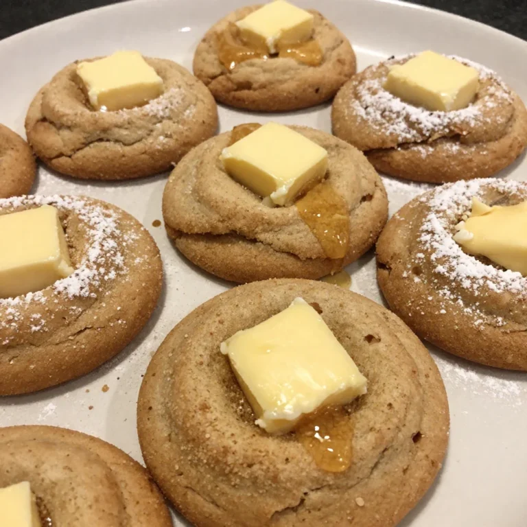 Honey Butter Stuffed Cookies