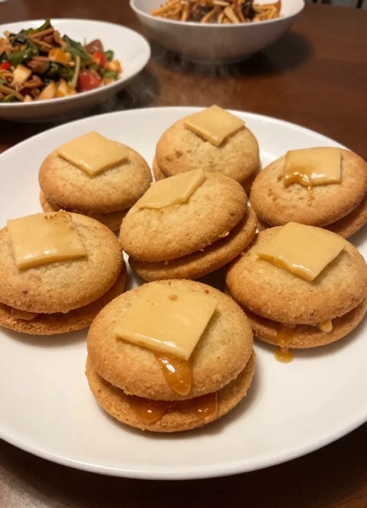 Honey Butter Stuffed Cookies