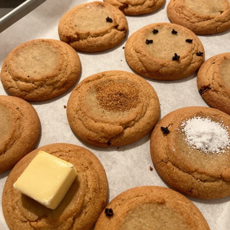 Molasses Spice Cookies