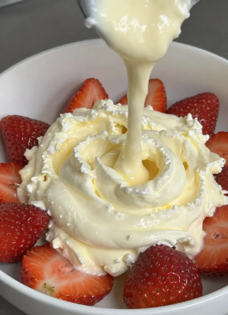 Red White Cheesecake Salad