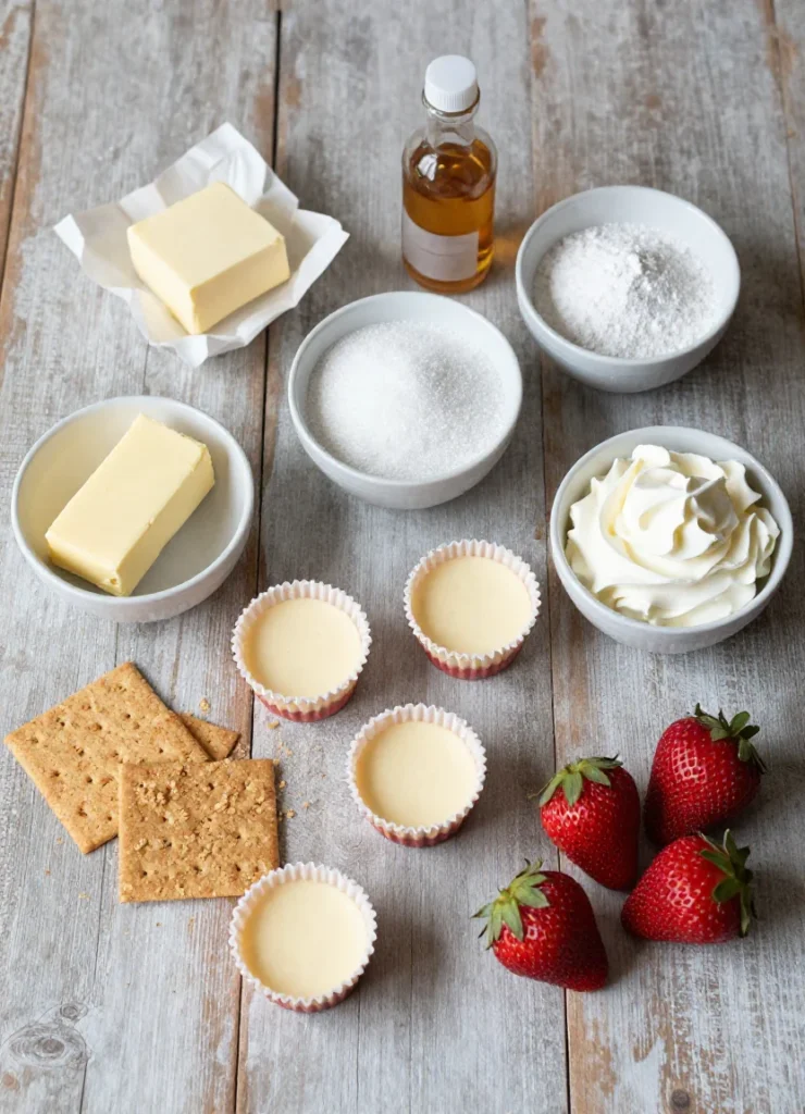 Strawberry Cheesecake Cups