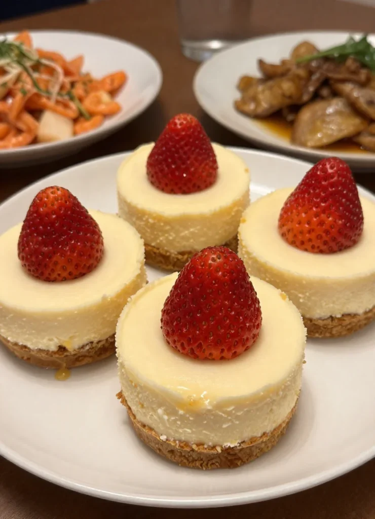 Strawberry Cheesecake Cups