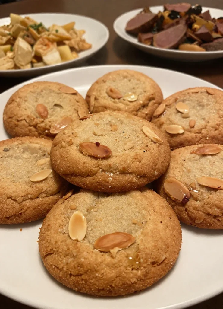 Vanilla Almond Sugar Cookies